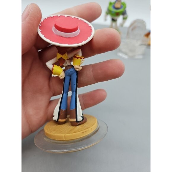 Disney Infinity Toy Story, Woody, Jessie, Buzz Lightyear & Crystal, Lot Of 4 - Picture 4 of 13